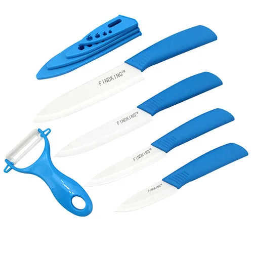 Kitchen Quality ceramic knives for fruits Gifts Zirconia 6 Colors knife set Ceramic Knife Set 3 4 5 6 inch with peeler Covers